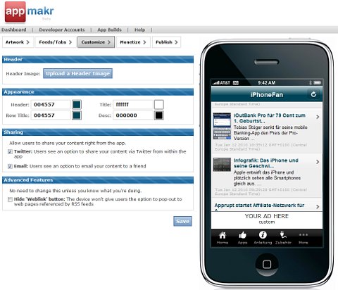 appmakr-creare-app-gratis
